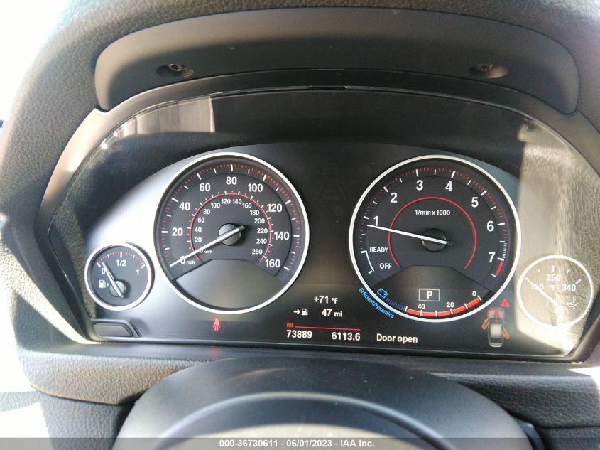 2016 BMW 3 SERIES 328I - WBA8E9G59GNT46164