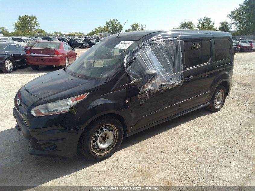 2014 FORD TRANSIT CONNECT WAGON XLT NM0GS9F72E1140907
