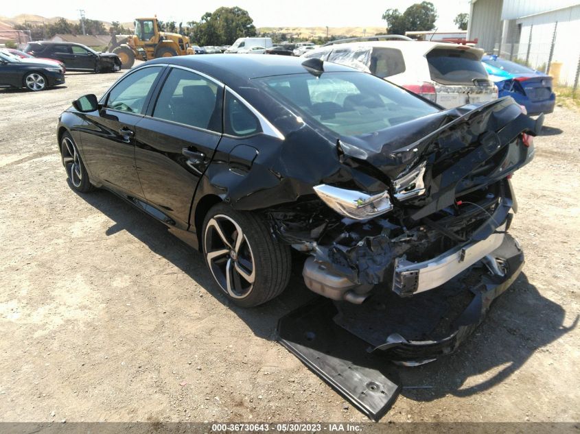 2022 HONDA ACCORD SEDAN SPORT - 1HGCV1F34NA095249