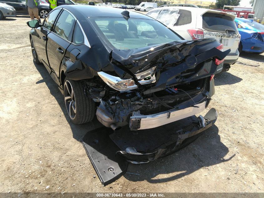 2022 HONDA ACCORD SEDAN SPORT - 1HGCV1F34NA095249
