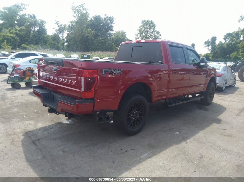 2020 FORD SUPER DUTY F-250 SRW XL/XLT/LARIAT - 1FT7W2BT6LEE73392