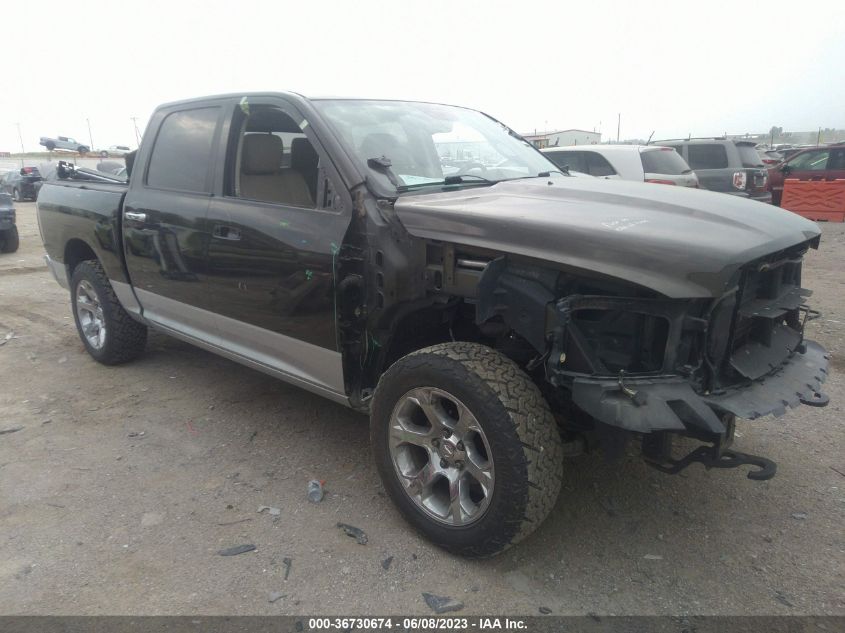 2013 RAM 1500 LARAMIE - 1C6RR7NT3DS616205