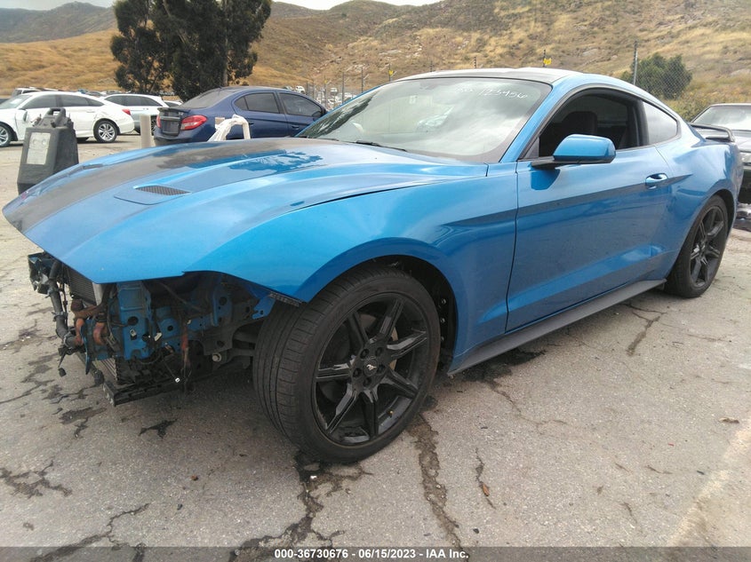 VIN 1FA6P8TH1L5114298 2020 FORD MUSTANG ECOBOOST