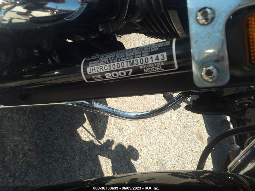 2007 HONDA VT750 - JH2RC50007M300143