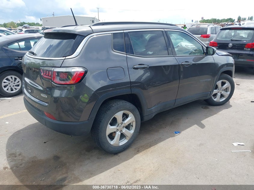 VIN 3C4NJDBB9HT674980 2017 JEEP COMPASS LATITUDE