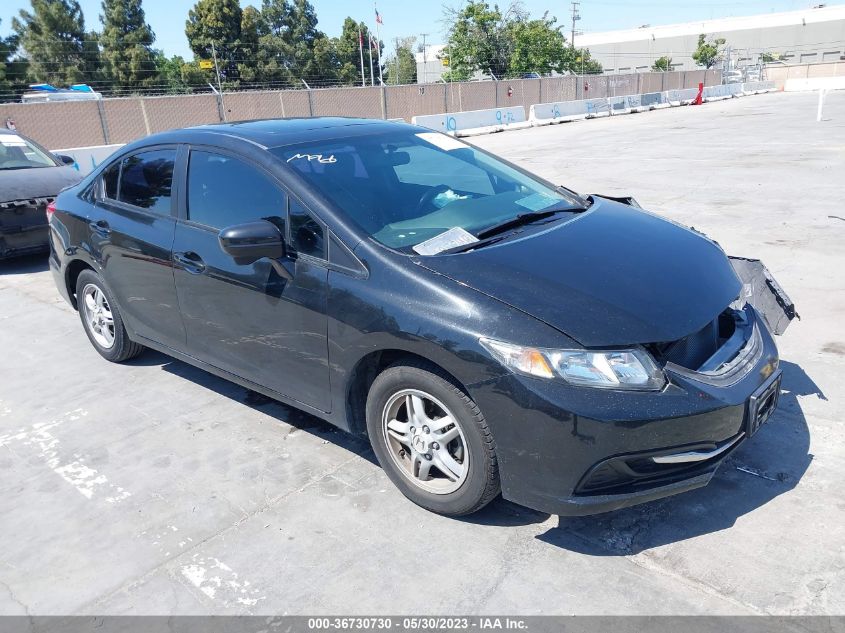 2014 HONDA CIVIC SEDAN EX - 19XFB2F81EE230464