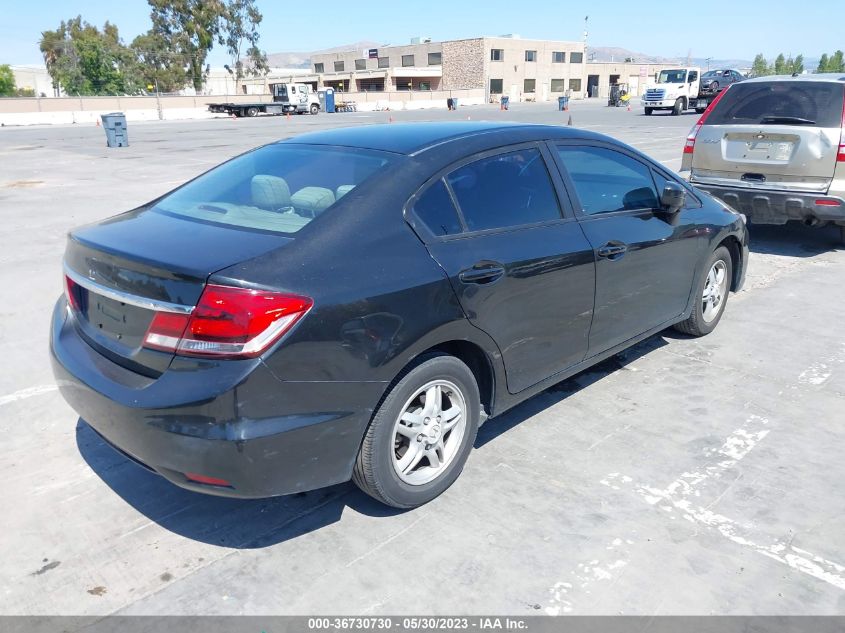 2014 HONDA CIVIC SEDAN EX - 19XFB2F81EE230464