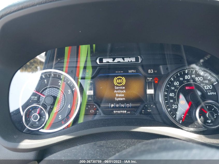 2022 RAM 2500 LARAMIE - 3C6UR5FL3NG149292