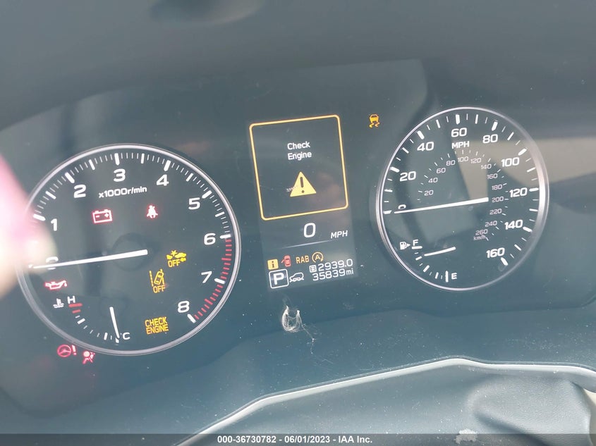 VIN 4S4BTALC6L3127037 2020 SUBARU OUTBACK LIMITED