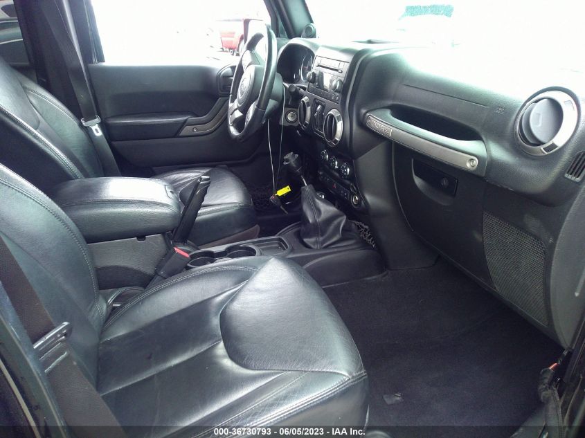 2013 JEEP WRANGLER UNLIMITED MOAB - 1C4BJWEG0DL630586