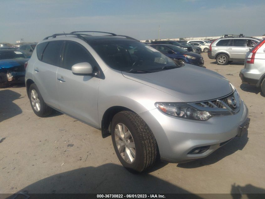 2014 NISSAN MURANO SL - JN8AZ1MU6EW413305