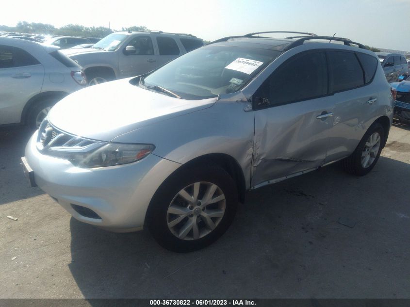 2014 NISSAN MURANO SL - JN8AZ1MU6EW413305