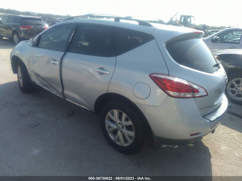 2014 NISSAN MURANO SL - JN8AZ1MU6EW413305