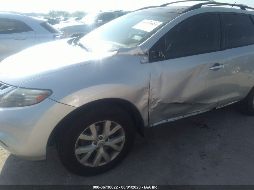 2014 NISSAN MURANO SL - JN8AZ1MU6EW413305
