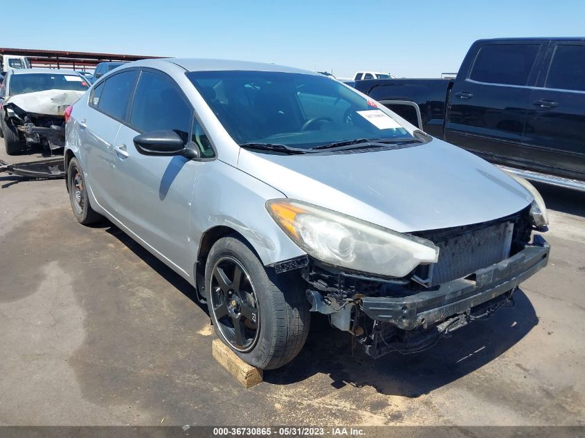 2014 KIA FORTE LX - KNAFK4A61E5192535