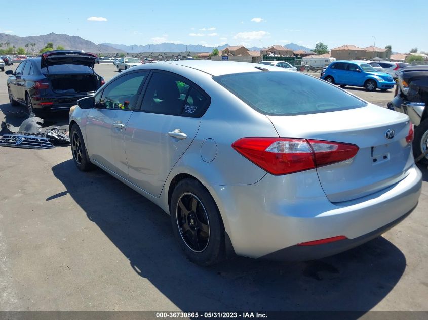 2014 KIA FORTE LX - KNAFK4A61E5192535