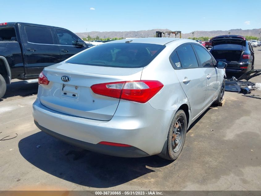 2014 KIA FORTE LX - KNAFK4A61E5192535