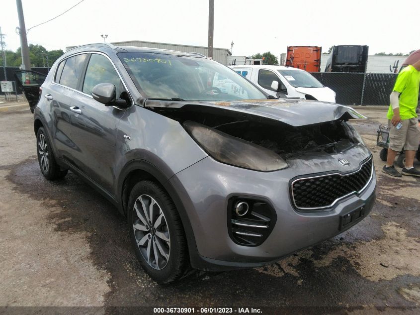2017 KIA SPORTAGE EX - KNDPNCAC7H7070964