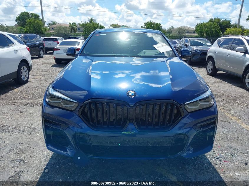 2022 BMW X6 M50I - 5UXCY8C05N9K56863