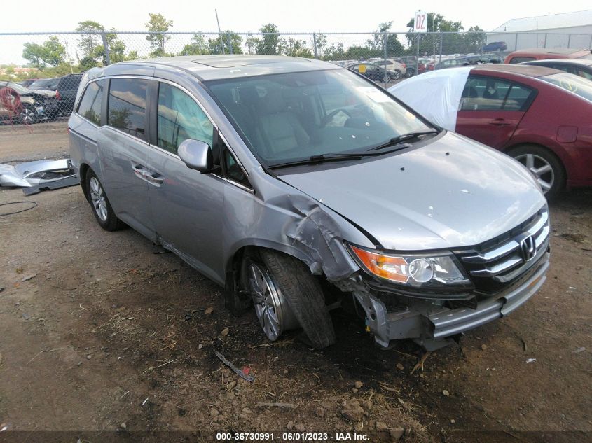 2016 HONDA ODYSSEY EX-L - 5FNRL5H63GB110993