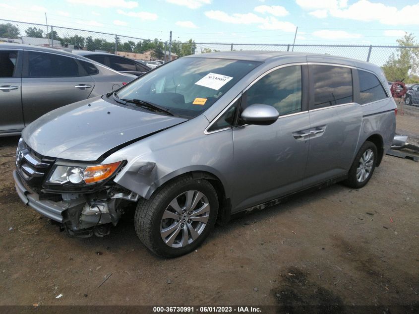 2016 HONDA ODYSSEY EX-L - 5FNRL5H63GB110993
