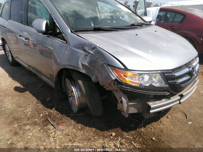 2016 HONDA ODYSSEY EX-L - 5FNRL5H63GB110993