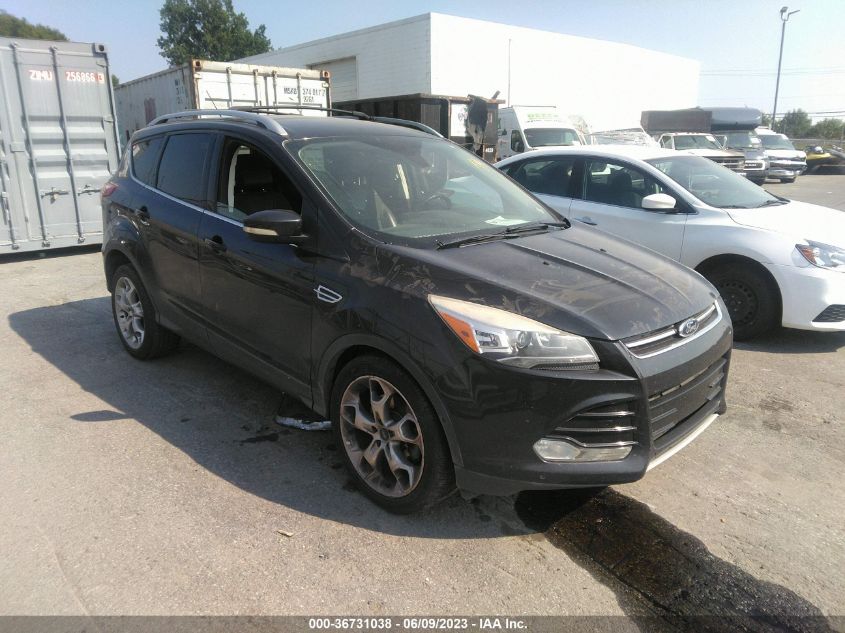 2013 FORD ESCAPE TITANIUM - 1FMCU0J92DUB32718