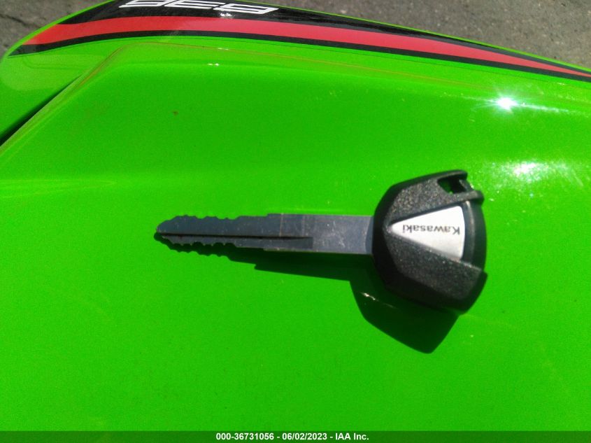 2023 KAWASAKI ZX636 K JKBZXJG1XPA023321