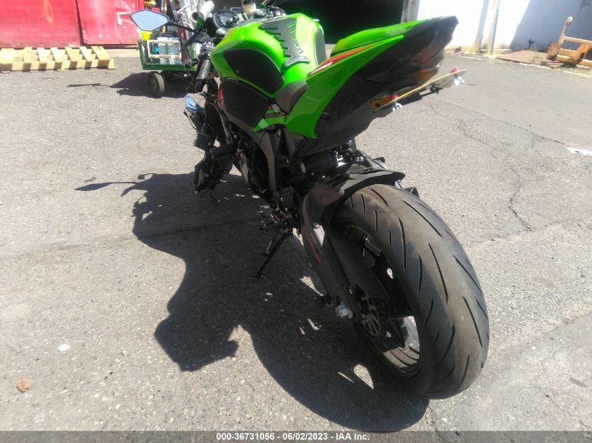 2023 KAWASAKI ZX636 K JKBZXJG1XPA023321