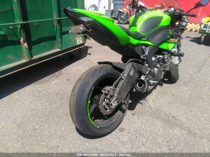 2023 KAWASAKI ZX636 K JKBZXJG1XPA023321