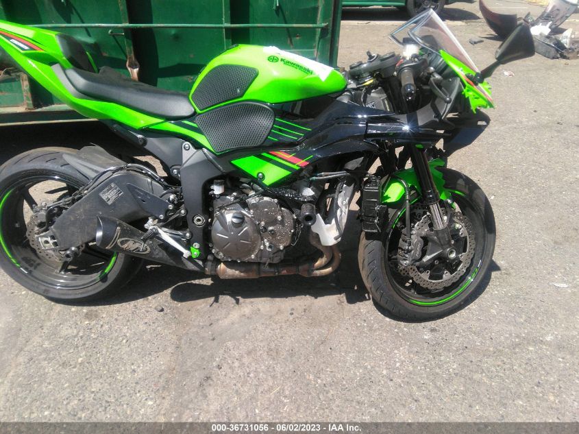 2023 KAWASAKI ZX636 K JKBZXJG1XPA023321