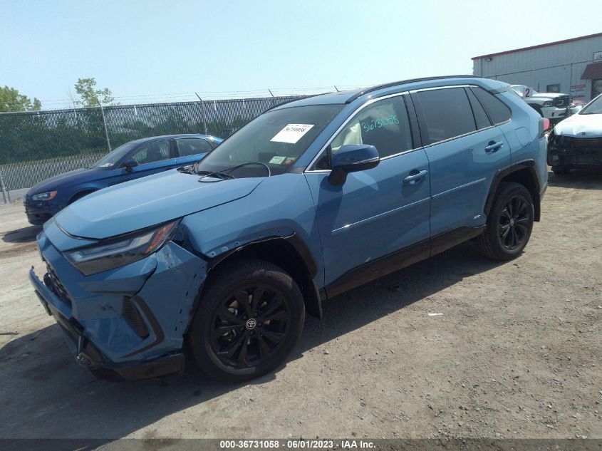 2023 TOYOTA RAV4 HYBRID SE - JTM16RFV9PD079584