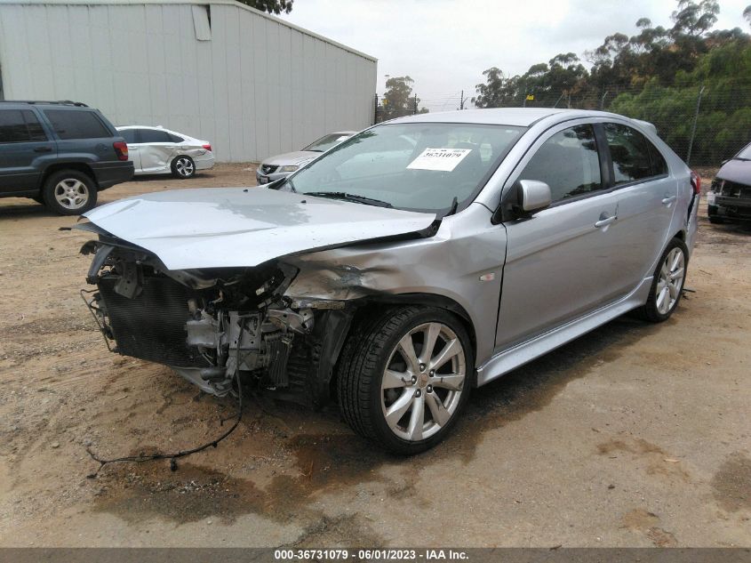 2013 MITSUBISHI LANCER SPORTBACK GT JA32X8HW0DU002873