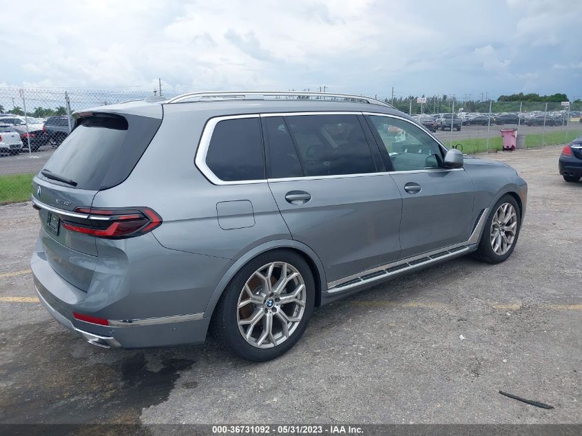 2023 BMW X7 XDRIVE40I 5UX23EM02P9R30722