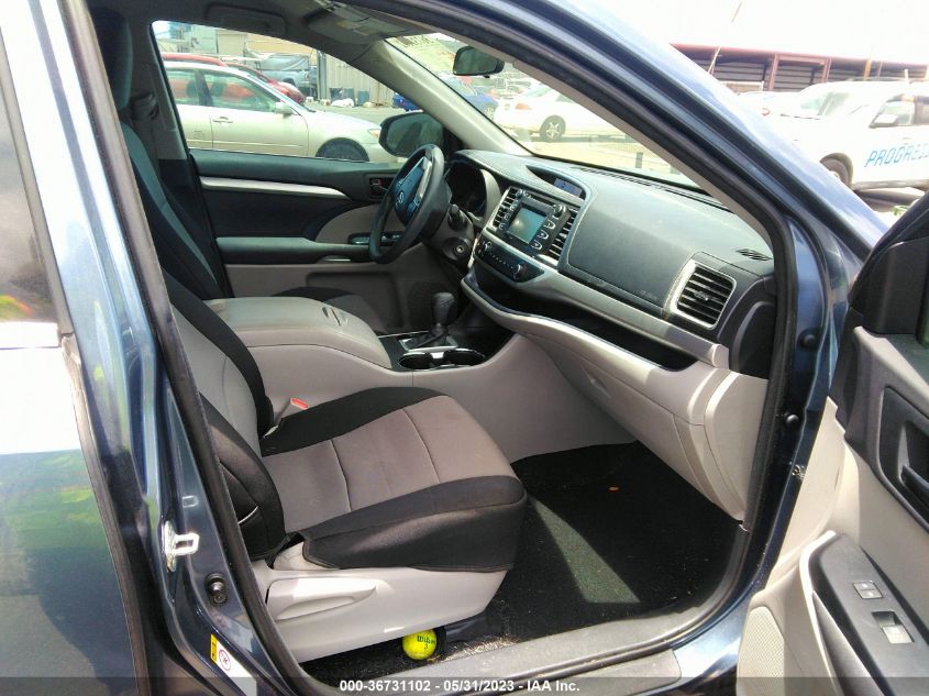2016 TOYOTA HIGHLANDER LE - 5TDZKRFH5GS130110