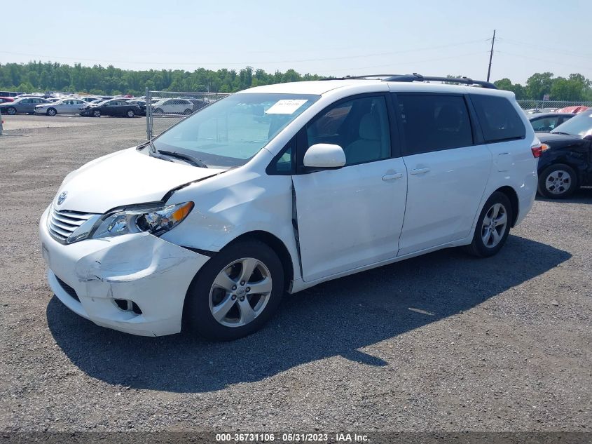 2015 TOYOTA SIENNA LE - 5TDKK3DC1FS636103