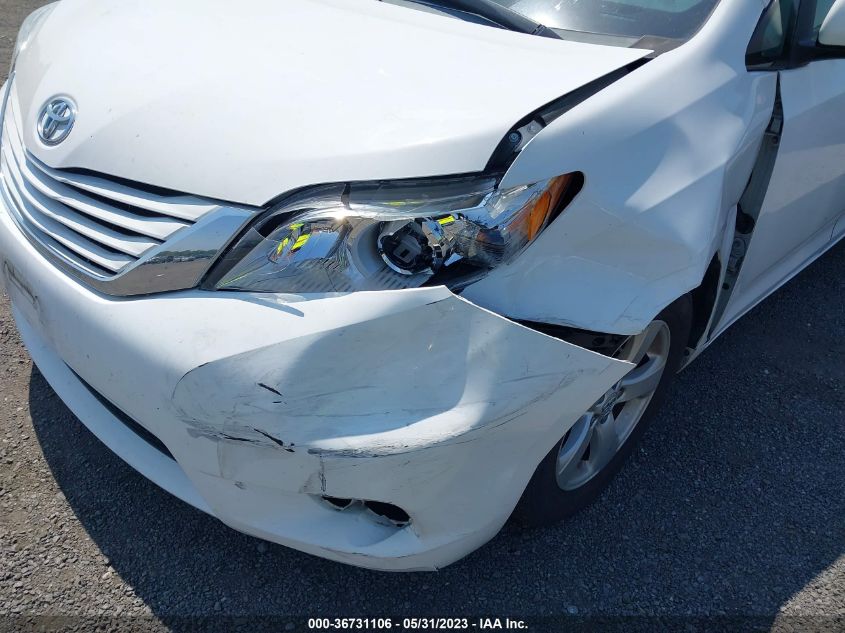 2015 TOYOTA SIENNA LE - 5TDKK3DC1FS636103
