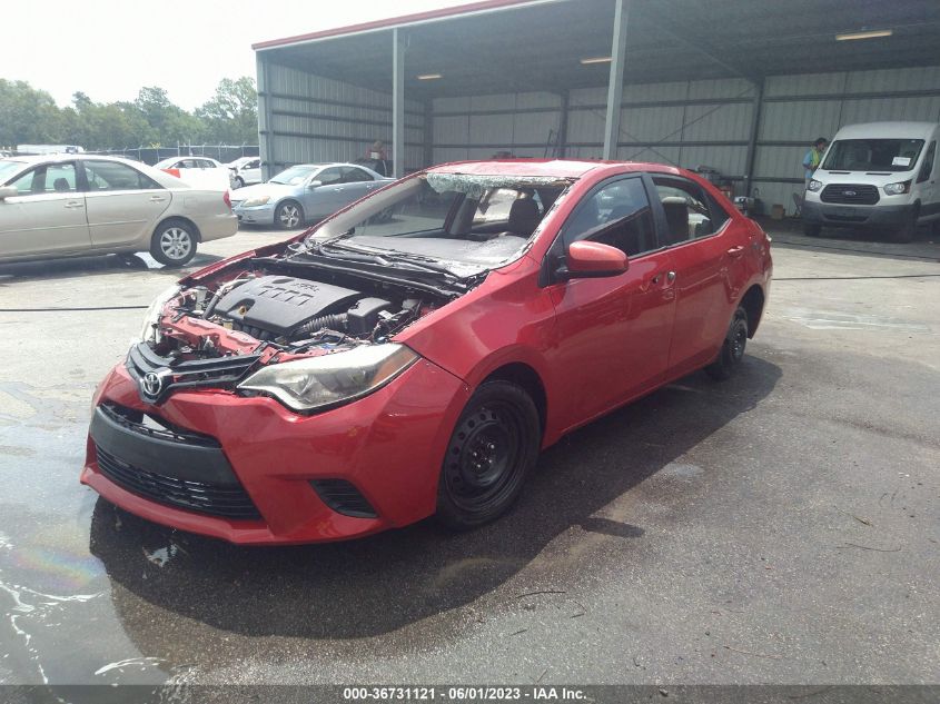 2014 TOYOTA COROLLA L/LE/S/S PLUS/LE PLUS - 2T1BURHE5EC032859