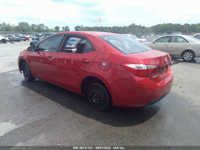2014 TOYOTA COROLLA L/LE/S/S PLUS/LE PLUS - 2T1BURHE5EC032859