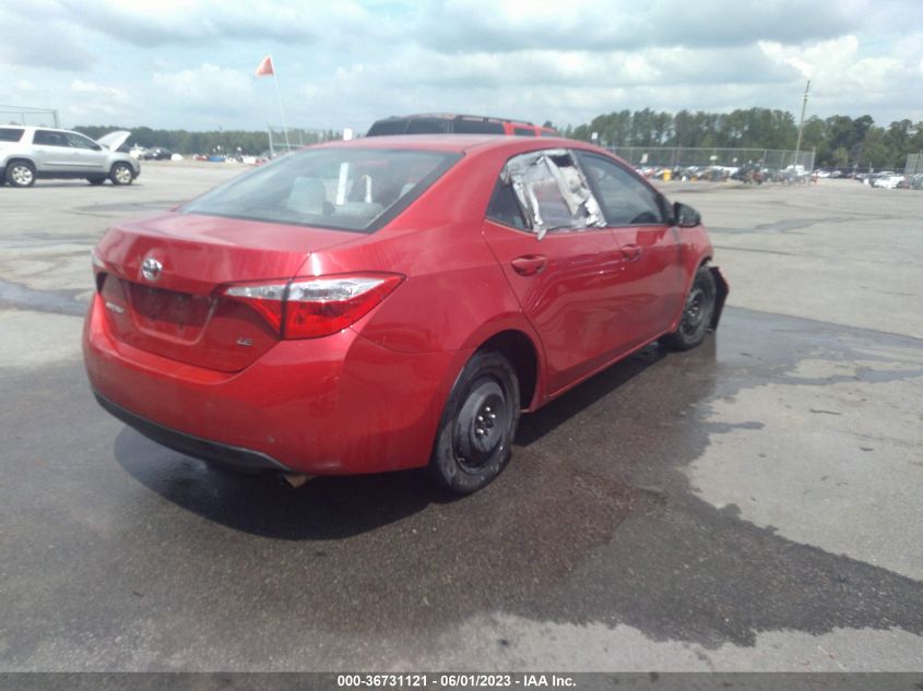 2014 TOYOTA COROLLA L/LE/S/S PLUS/LE PLUS - 2T1BURHE5EC032859