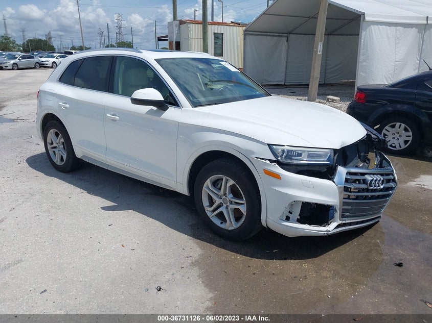 VIN WA1ANAFY8K2077435 2019 AUDI Q5 PREMIUM