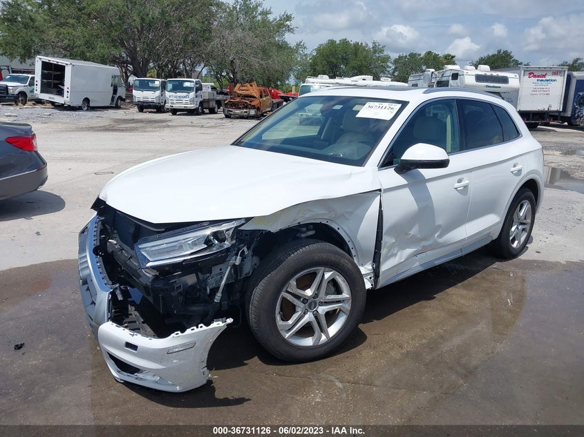 VIN WA1ANAFY8K2077435 2019 AUDI Q5 PREMIUM