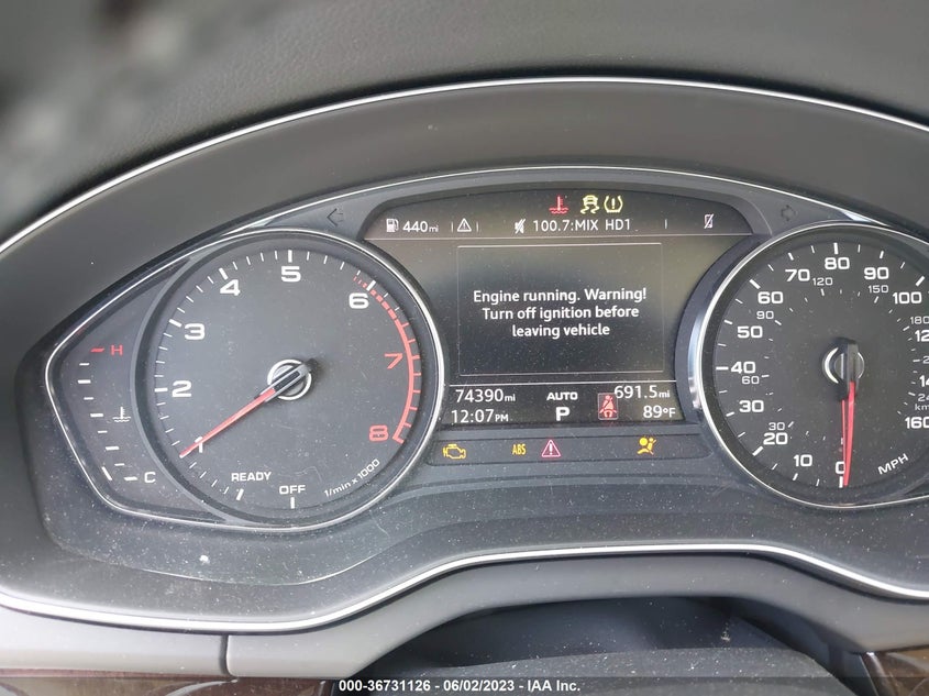 VIN WA1ANAFY8K2077435 2019 AUDI Q5 PREMIUM