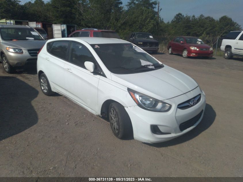 2013 HYUNDAI ACCENT GS - KMHCT5AE3DU063549