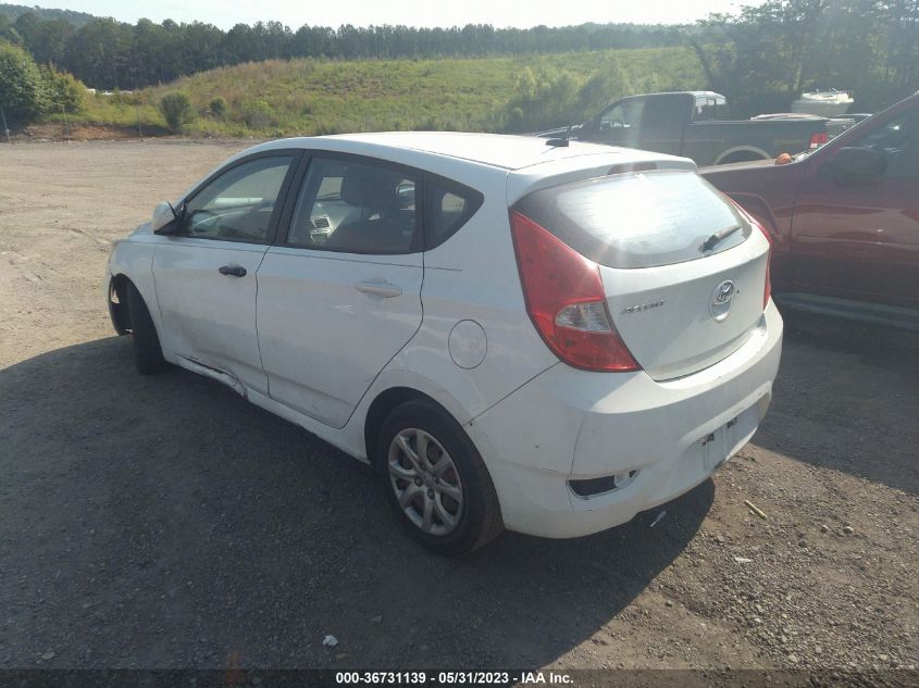 2013 HYUNDAI ACCENT GS - KMHCT5AE3DU063549