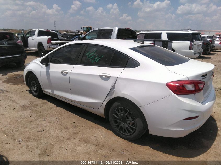 2017 CHEVROLET CRUZE LS - 3G1BC5SM8HS560004
