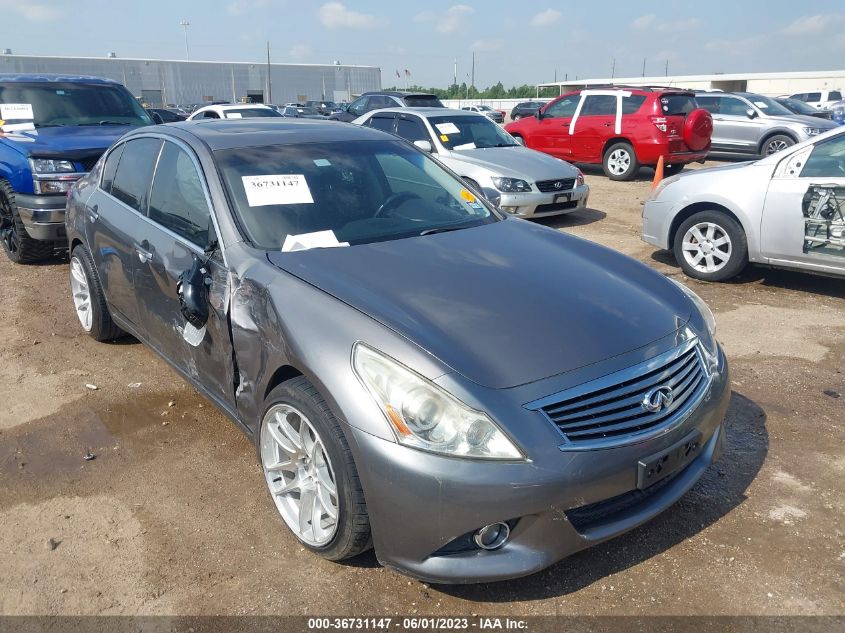 2013 INFINITI G37 SEDAN JOURNEY - JN1CV6AP5DM720201