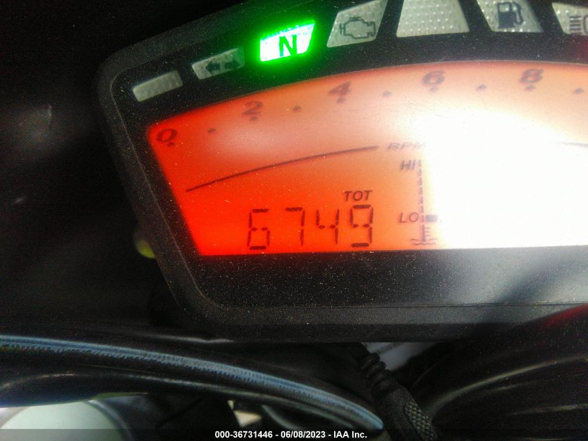 2012 DUCATI HYPERMOTARD 796 - ZDM1YAAN3CB025453