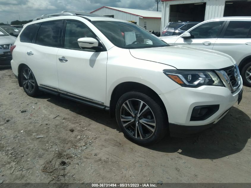 2018 NISSAN PATHFINDER PLATINUM - 5N1DR2MM9JC615321