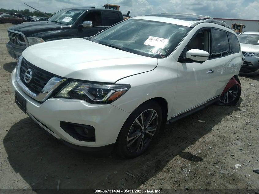 VIN 5N1DR2MM9JC615321 2018 NISSAN PATHFINDER PLATINUM